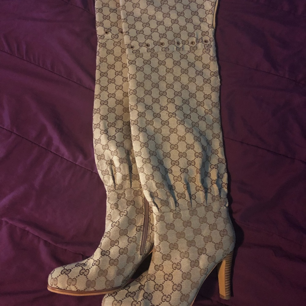 Coach knee high boots